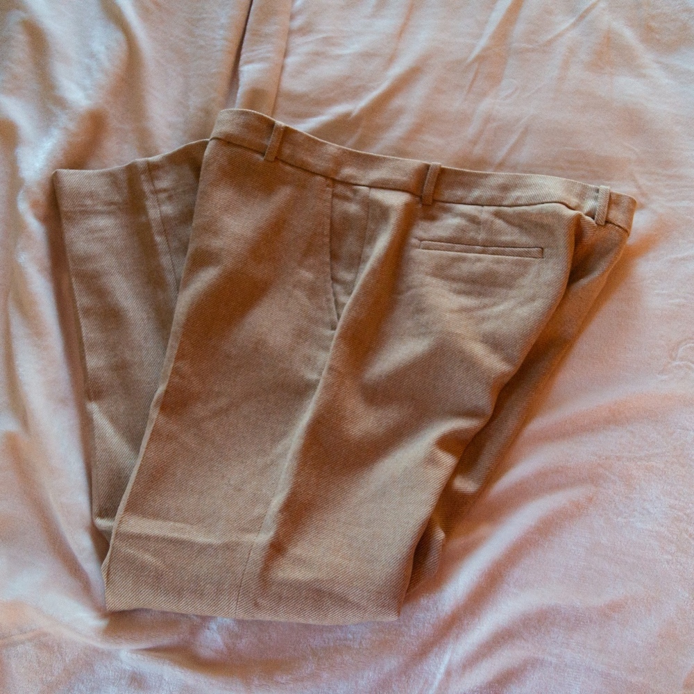 BR Tan Wool Trousers EUC